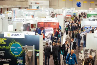 Eine Halle mehr: Am 9. und 10. Oktober 2024 gehen die Fachmessen Solids & Recycling-Technik Dortmund mit vier Ausstellungshallen in die nächste Runde. Copyright: Easyfairs