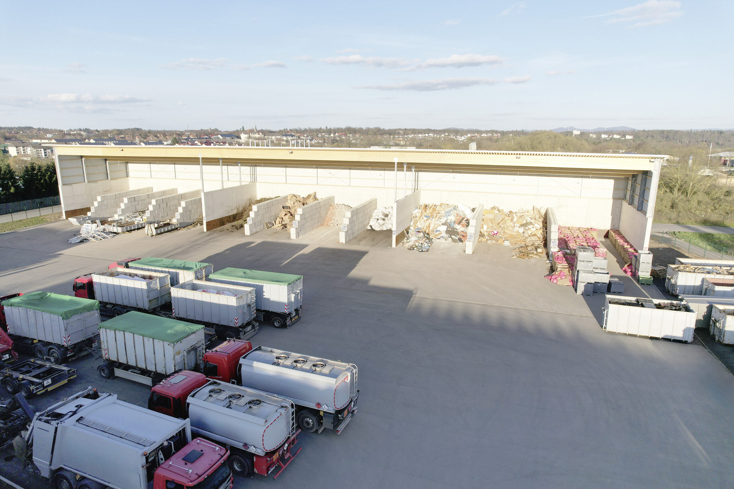Hörmann Halle für Recycling und Entsorgung Copyright: Rudolf Hörmann GmbH & Co. KG