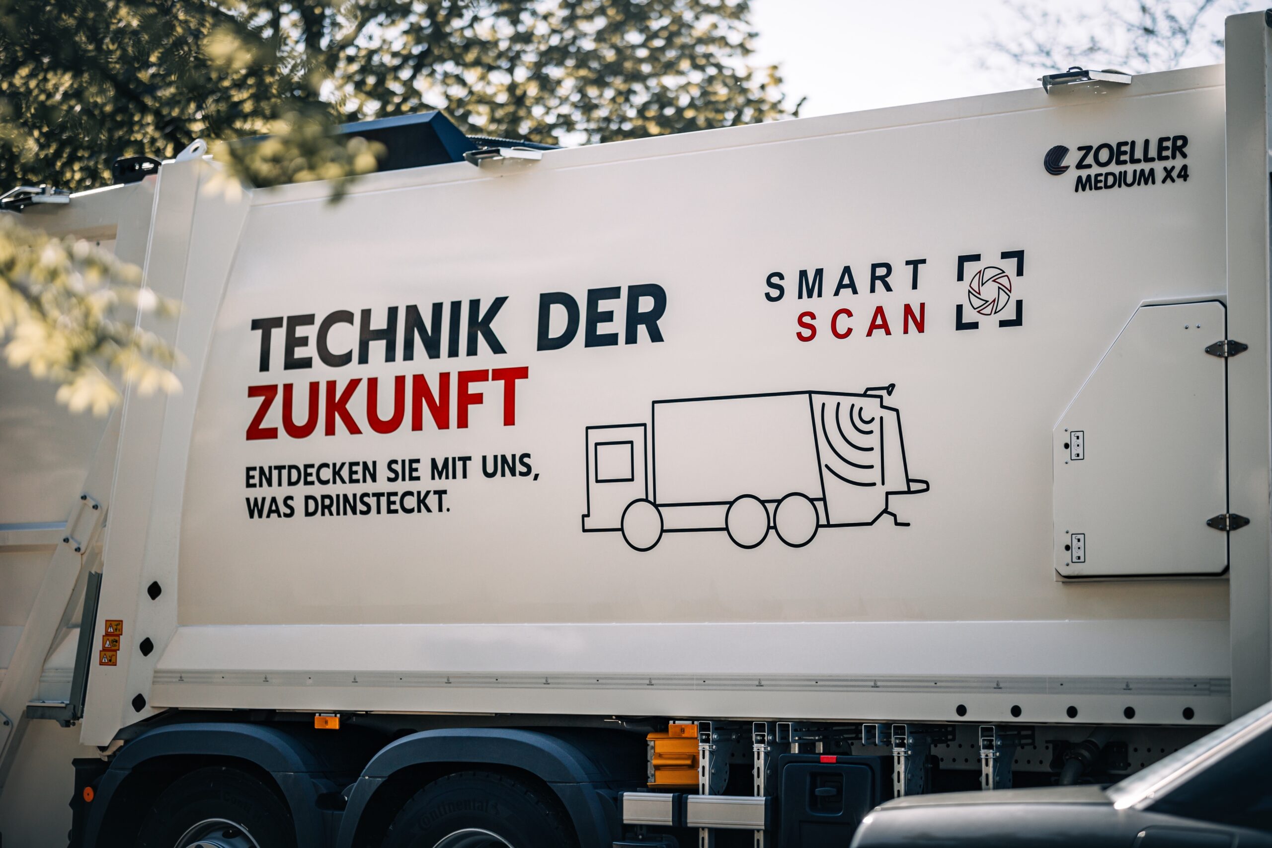 SmartScan: Künstliche Intelligenz analysiert die Zusammensetzung des Abfalls. Das hilft, Müll besser und effizienter zu trennen und die Recyclingquoten zu erhöhen. Copyright: Zoeller