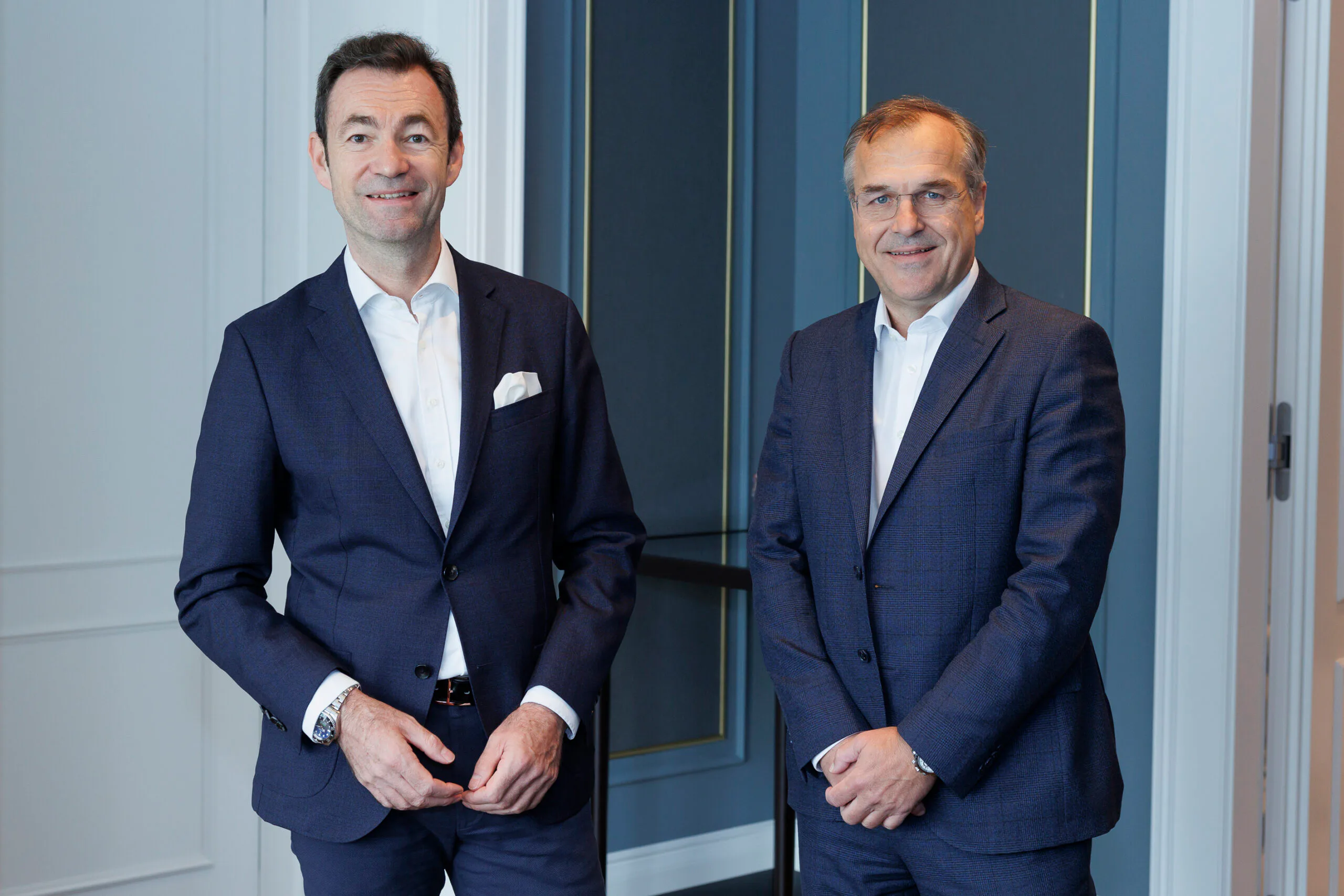ARA-Vorstände Harald Hauke und Martin Priele. Copyright: APA/Roland Rudolph
