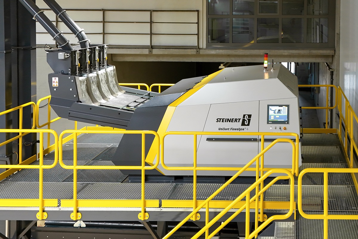 UniSort Finealyse+ ist eine leistungsgesteigerte Version des etablierten STEINERT Sensorsortiersystems UniSort Finealyse Copyright: Steinert