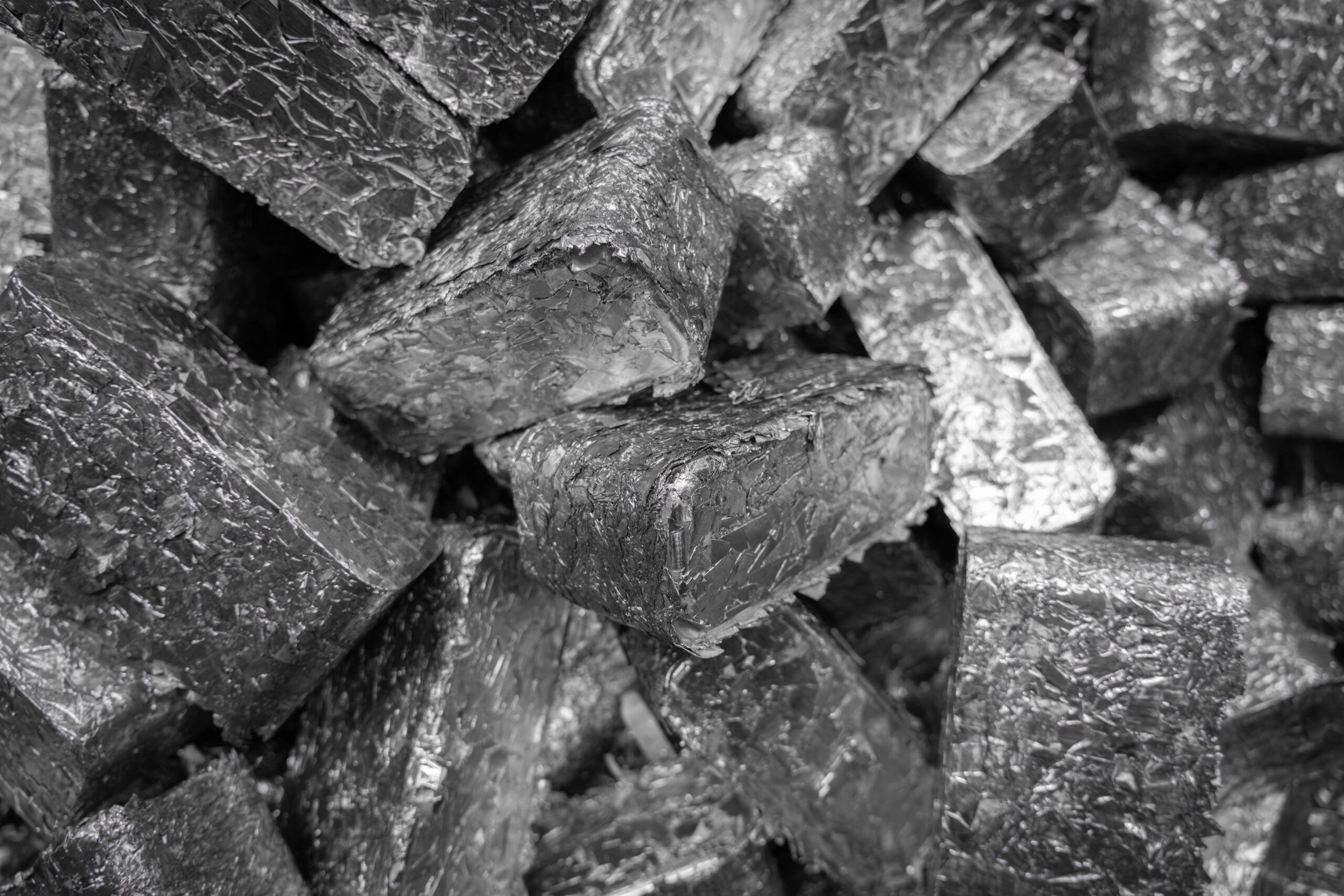 Aluminiumbriketts aus der TH 1500 Copyright: Weima