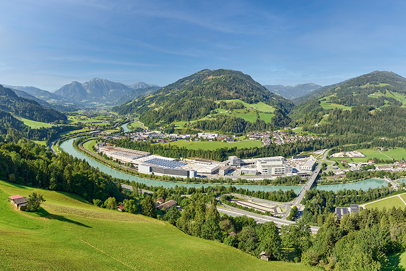 Das Liebherr-Werk Bischofshofen plant eine Erweiterung seiner Produktionskapazitäten. Copyright: Liebherr