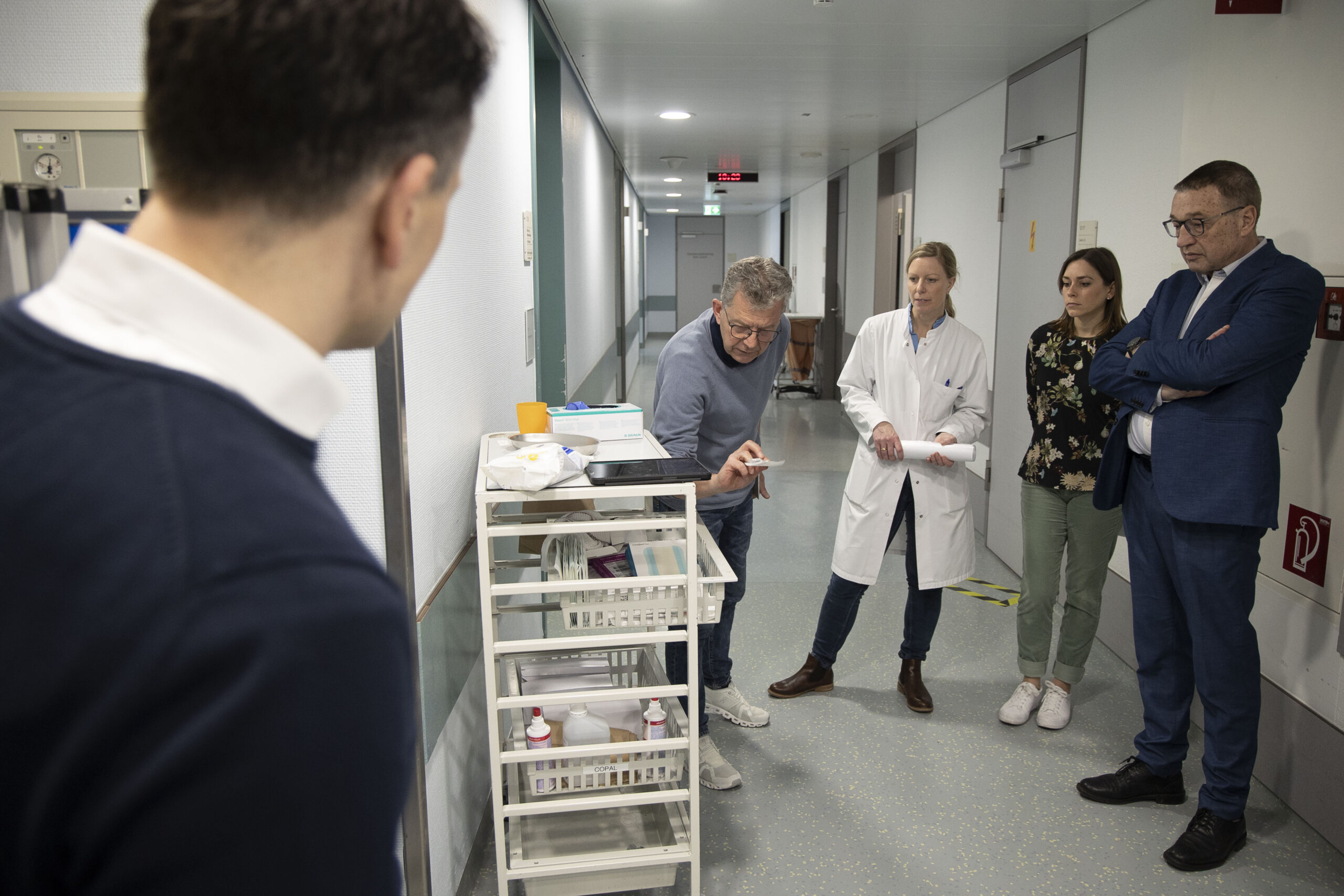 Im Krankenhaus wird viel Material verbraucht und aktuell noch wenig recycelt. Copyright: Leif Piechowski/BioRegio STERN Management GmbH