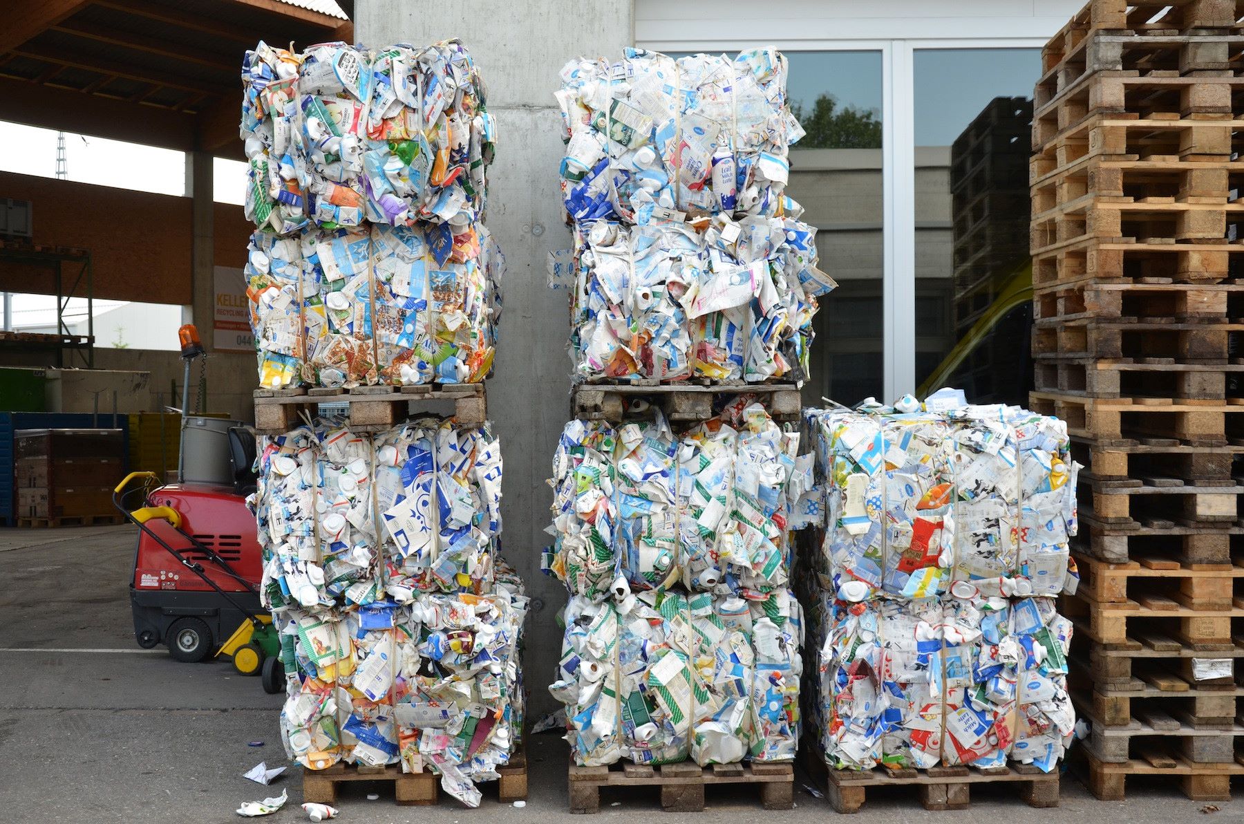 RecyPac hat das Ziel, Plastik-Verpackungen und Getränkekartons flächendeckend zu sammeln und einer hochwertigen Verwertung zuzuführen. Copyright: RecyPac