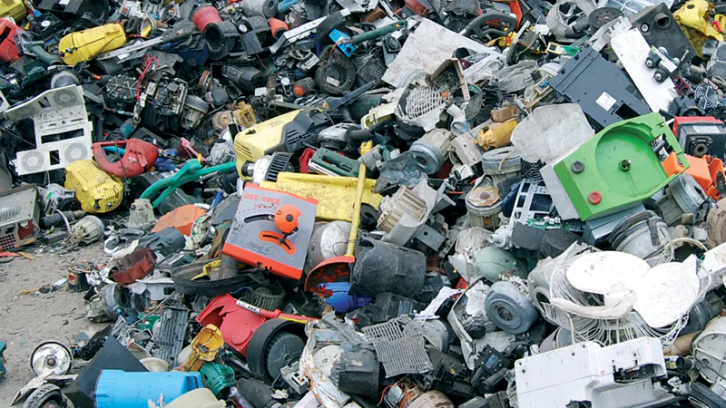 Mehr als 32 Kilogramm neue Elektrogeräte pro Kopf