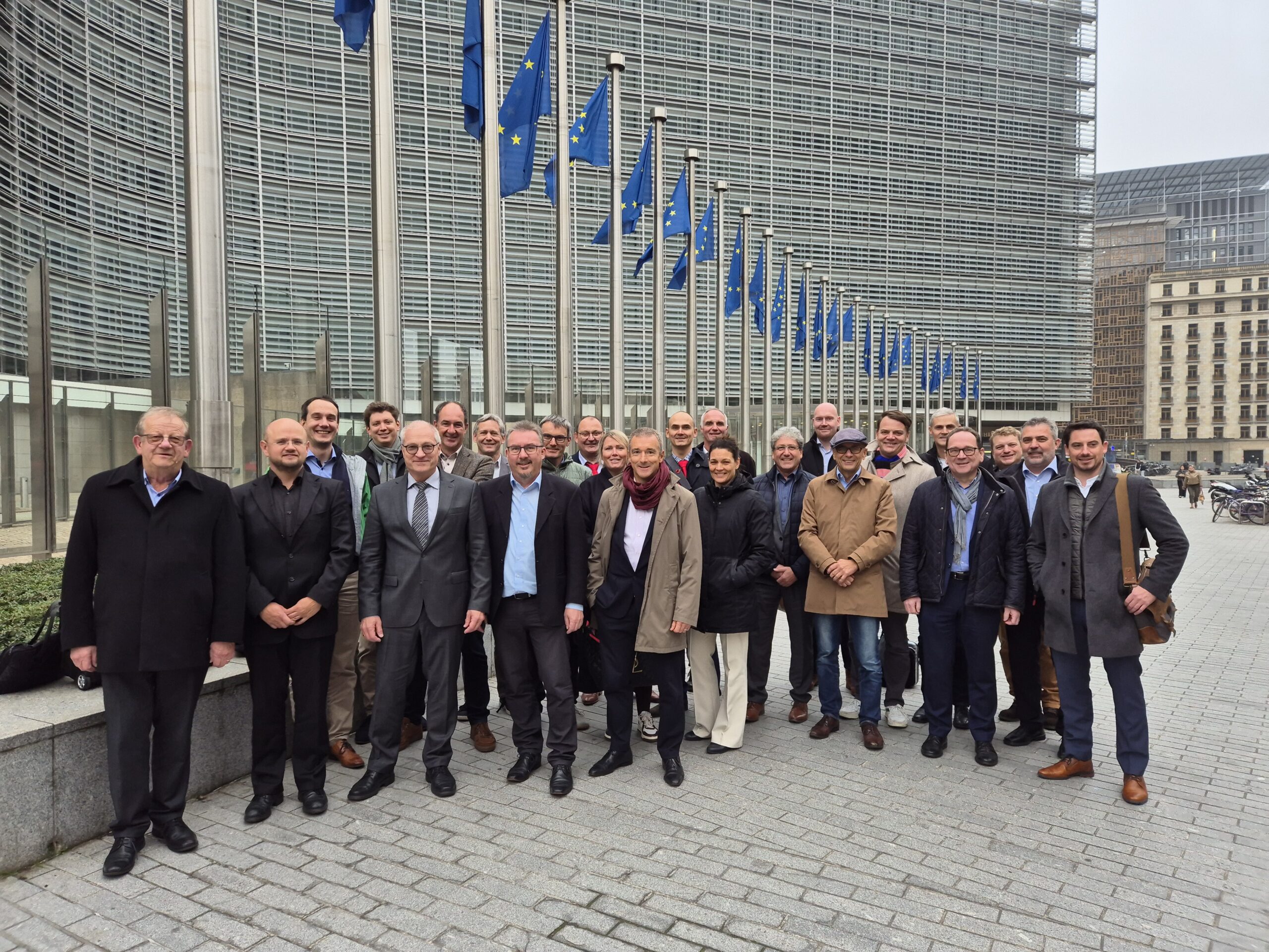 Teilnehmer*innen des Meetings in Brüssel. Copyright: Pro-K