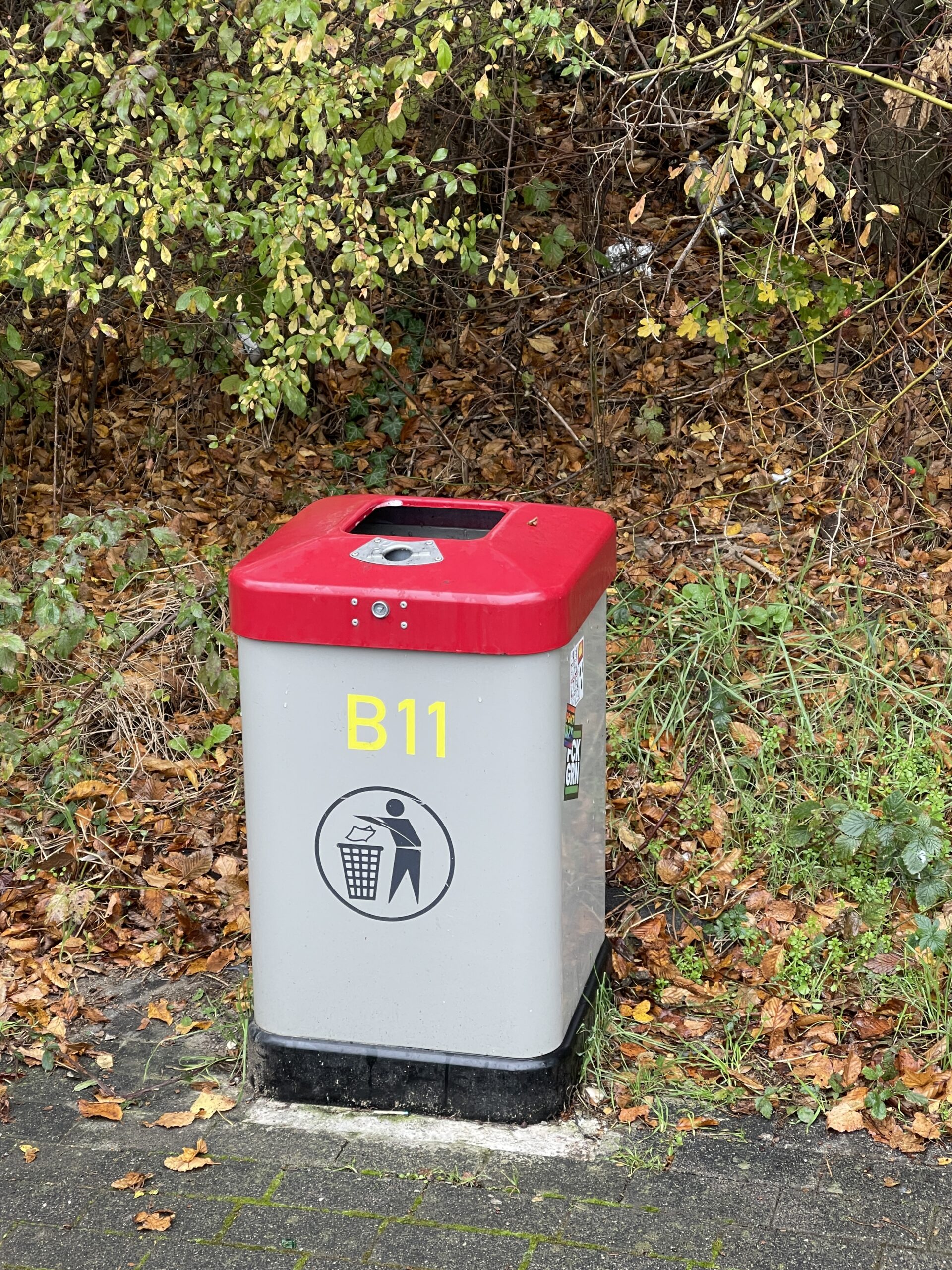 Mülltonne mit Sensor Copyright: DataMatters GmbH