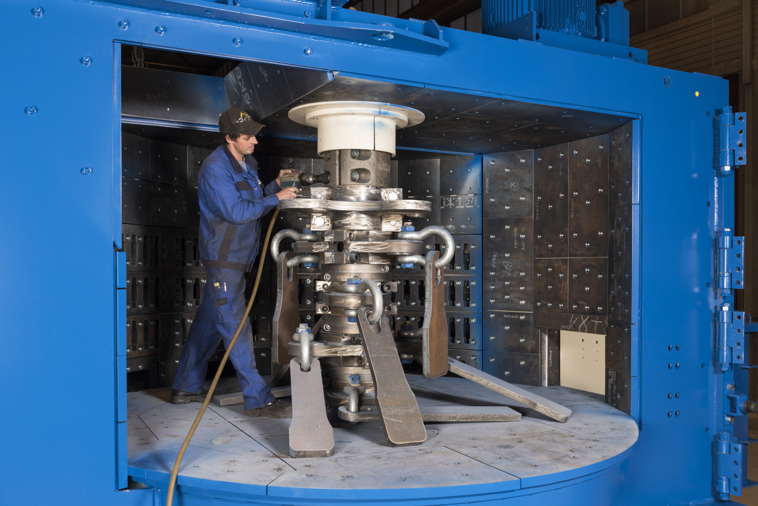 Beim BHS Rotorshredder (RS) lässt sich die Werkzeugkonfiguration des vertikalen Rotors an die Aufgabe anpassen und die Wartungszugänglichkeit ist ideal. Copyright: BHS Sonthofen