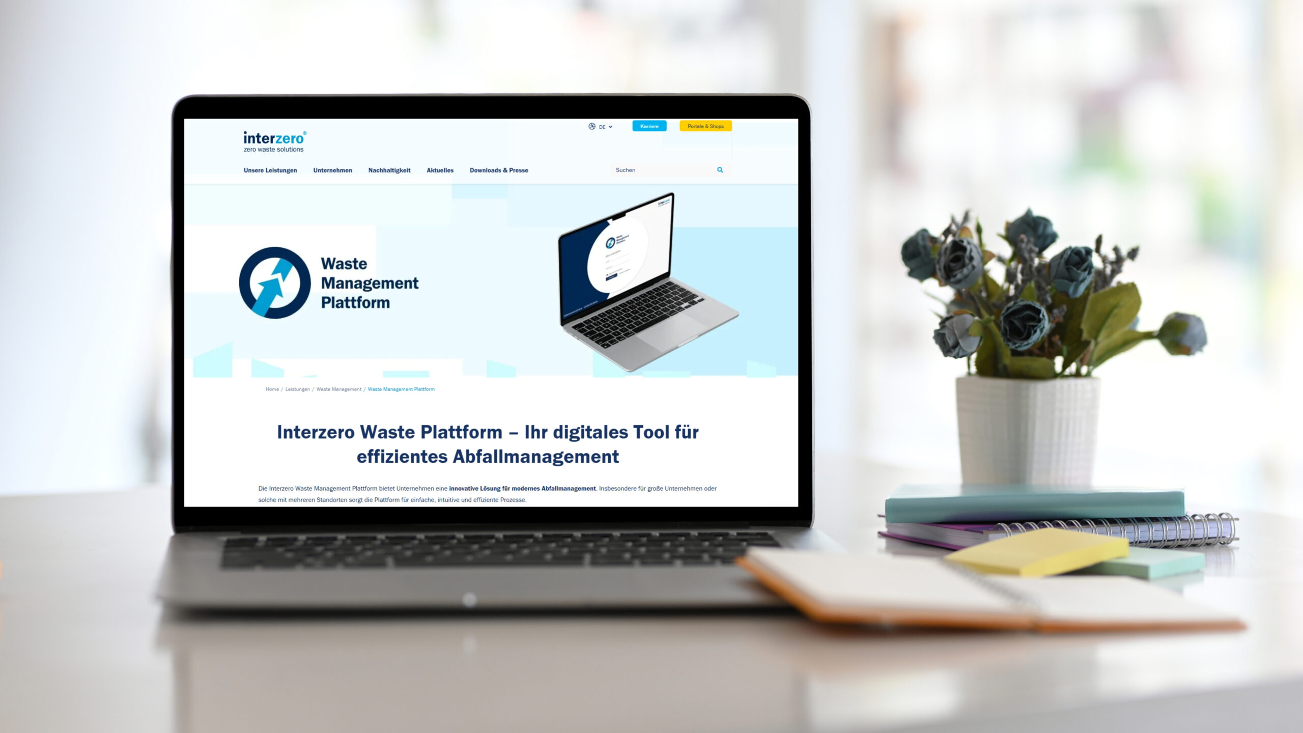 Interzero startet eine Waste Management Plattform für Abfallmanagement in Unternehmen. Copyright: Interzero