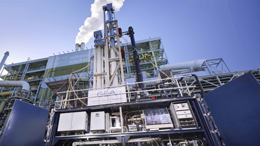 Die Carbon Capture-Pilotanlage wurde an die Klärschlammverbrennungsanlage (KVA) von Infraserv Höchst angeschlossen, eine der größten und modernsten ihrer Art in Deutschland. Copyright: Infraserv GmbH & Co. Höchst KG, 2025
