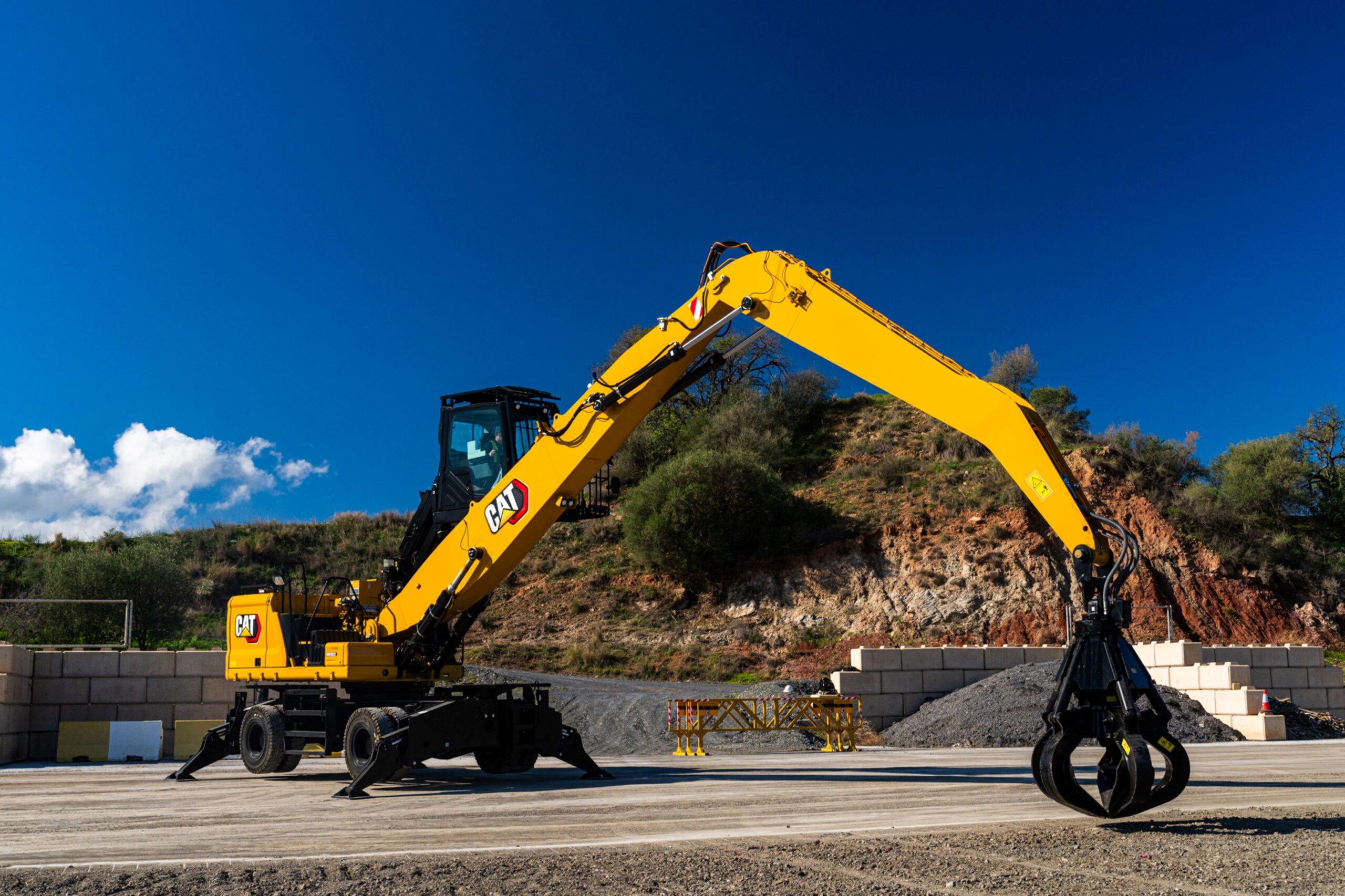 Bewegt sich in der Klasse von 32 bis 36 Tonnen: der neue Cat MH3032. Copyright: Caterpillar