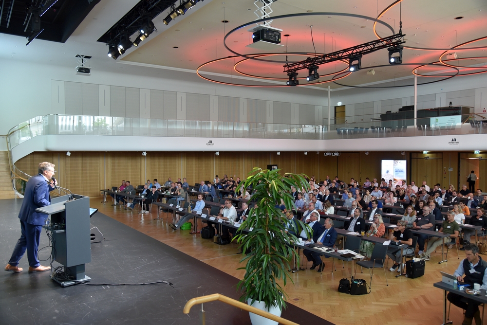 Stefan Schmidmeyer auf dem 11. bvse-Mineraliktag | Baustoff Recycling Forum. Copyright: bvse