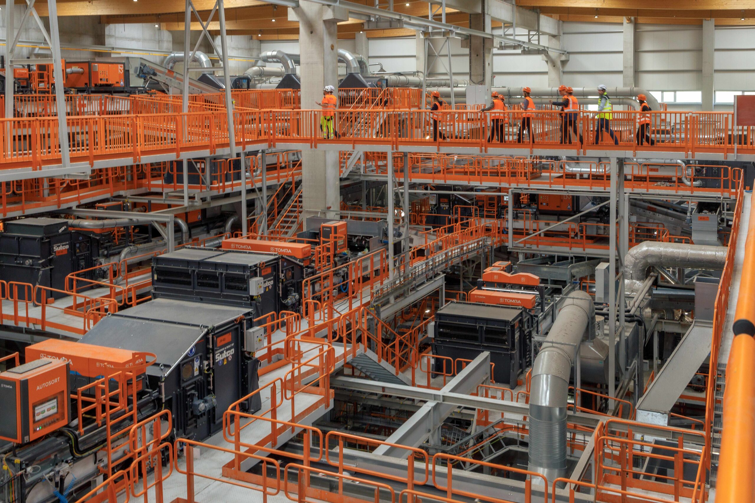Hightech-Sortieranlage TriPlast Copyright: ARA/Schneeberger