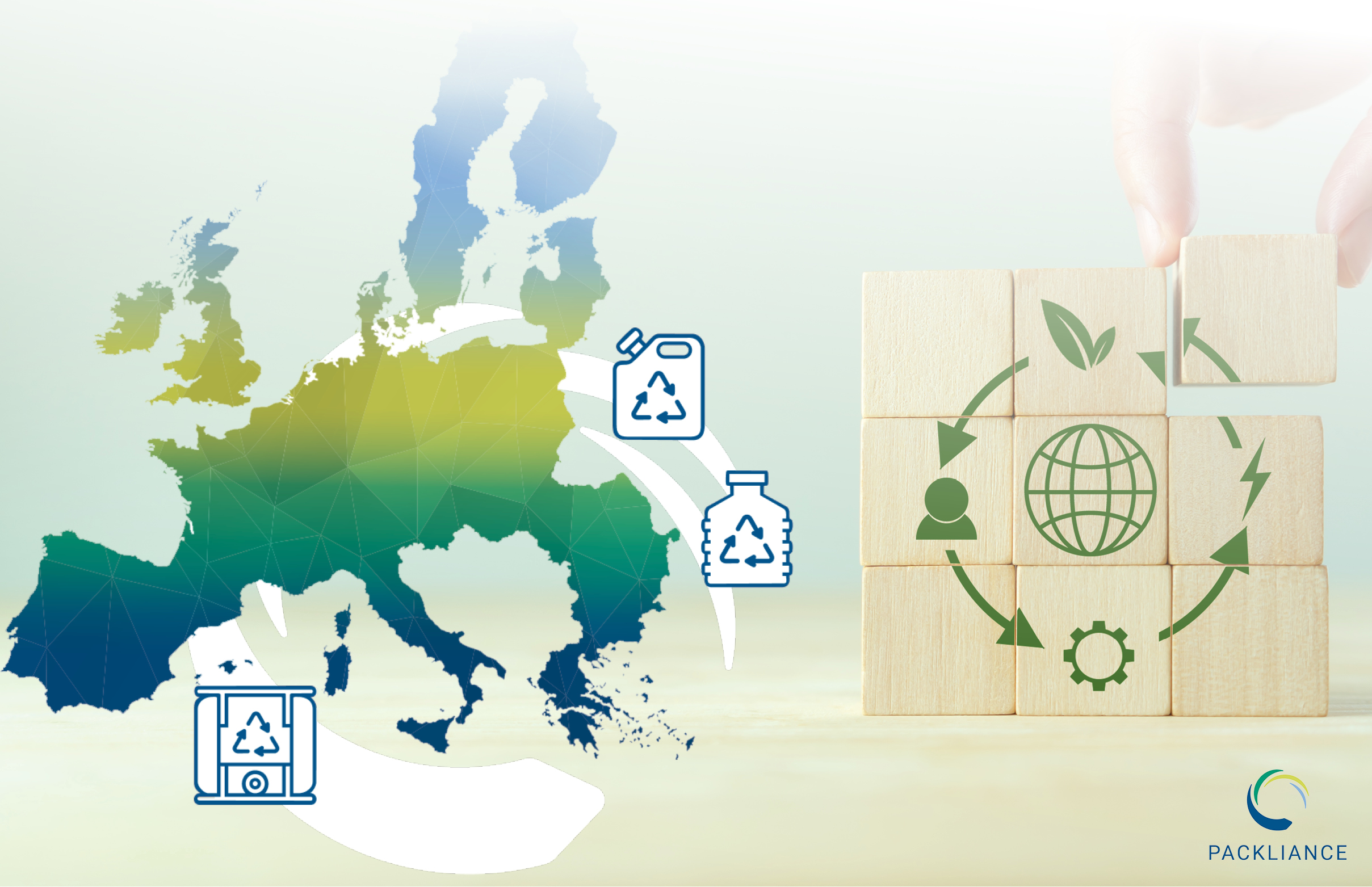 Packliance bündelt Erfahrung und Netzwerkkompetenz zur Unterstützung von Industrie und Handel bei der Erfüllung der erweiterten Herstellerverantwortung. Copyright: RIGK