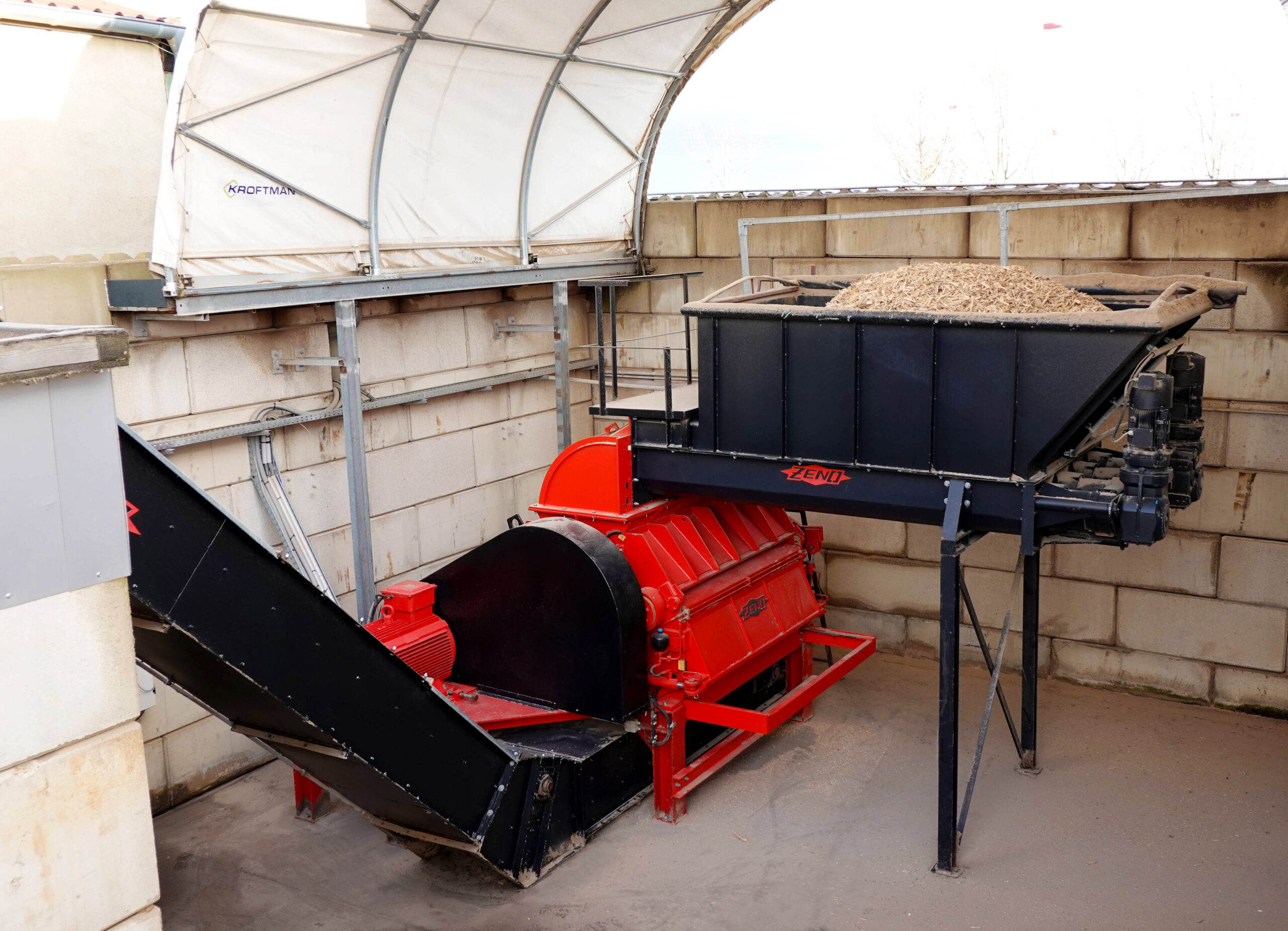 Zeno-Schneidmühle ZSM im Einsatz bei Füngeling Industrieservice. Copyright: Zeno GmbH
