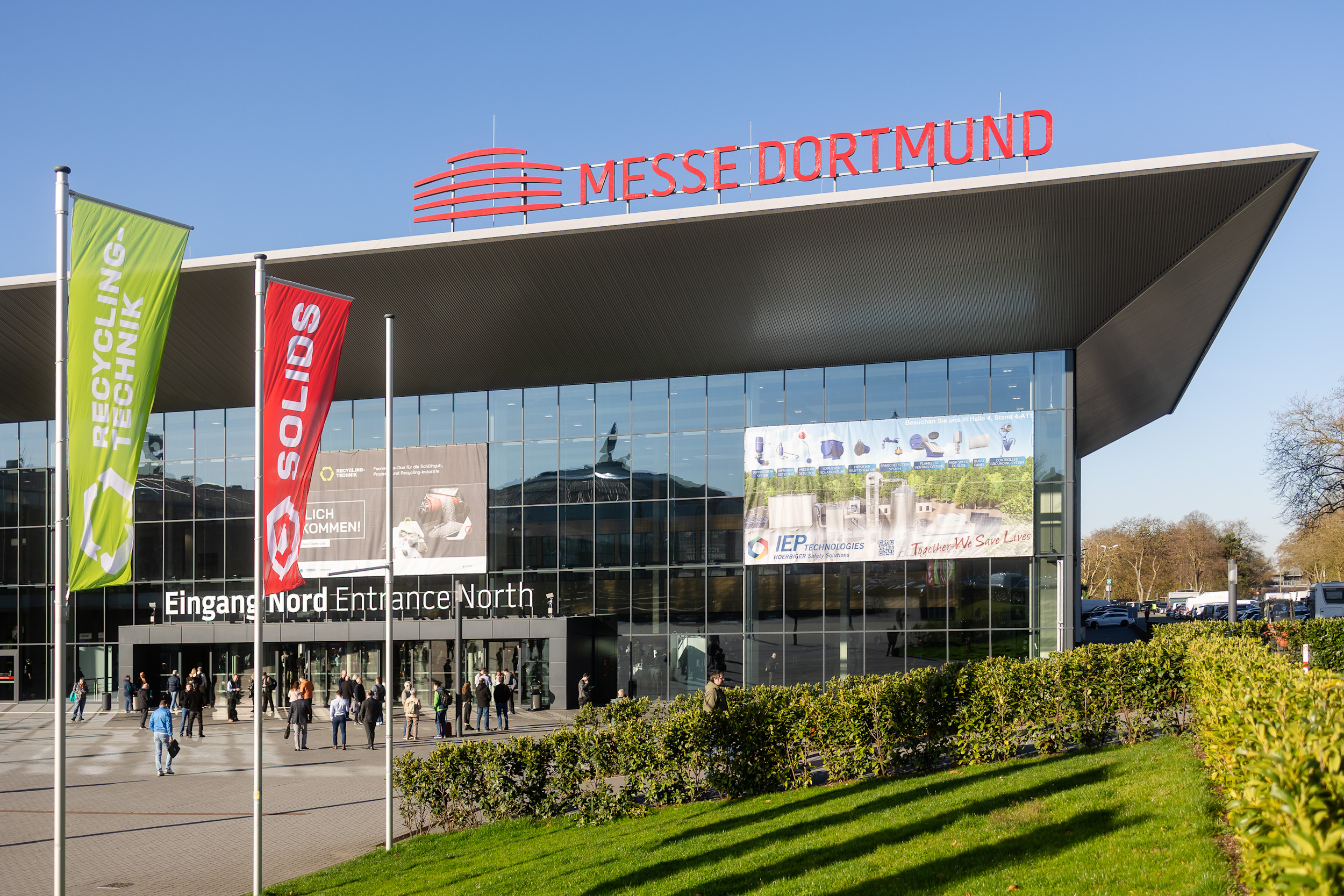 Seit ihrem Debüt vor 20 Jahren hat sich die Solids gemeinsam mit der Recycling-Technik zu einer der führenden Branchenplattformen in Deutschland entwickelt. Copyright: Easyfairs