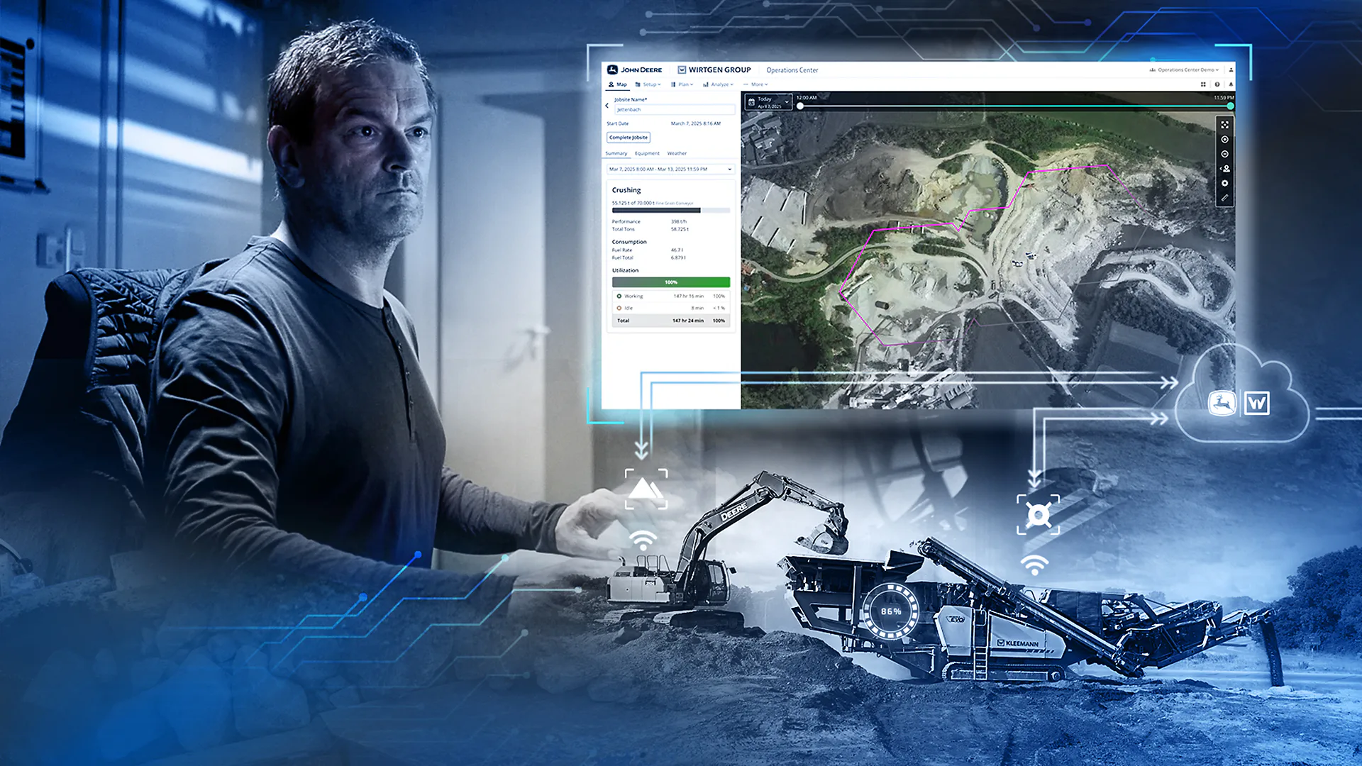 Digitale Brechprozesssteuerung mit WPT Crushing