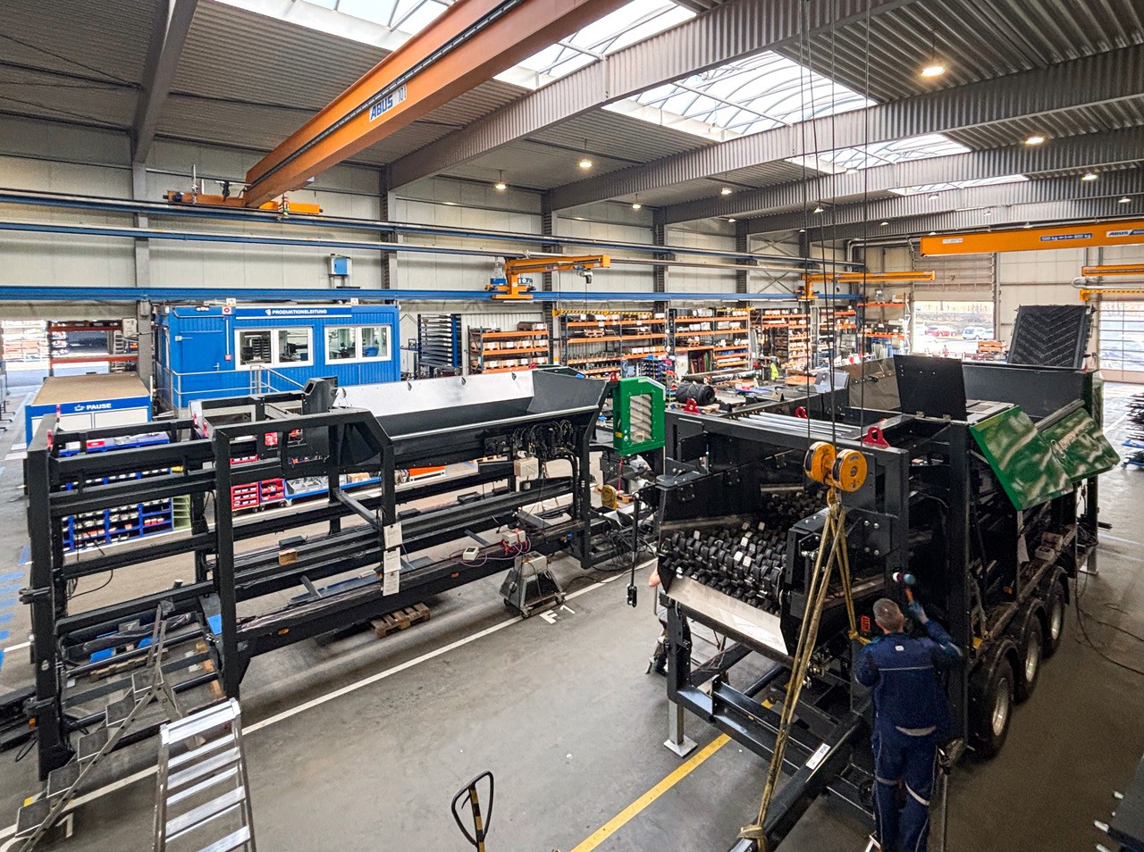 Die neue Generation der Sternsiebmaschine Multistar L3. Copyright: Komptech