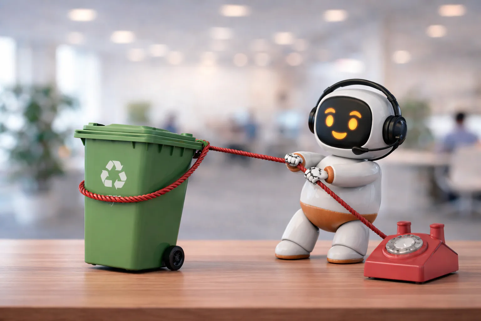 KI-Voicebot für kommunale Abfallwirtschaft