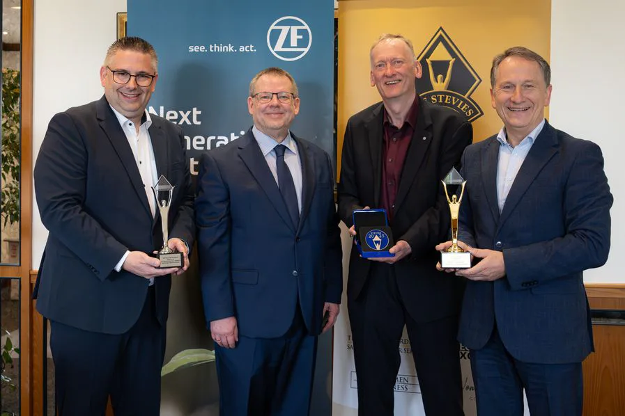 ZF-Standort Bielefeld erhält Stevie Awards
