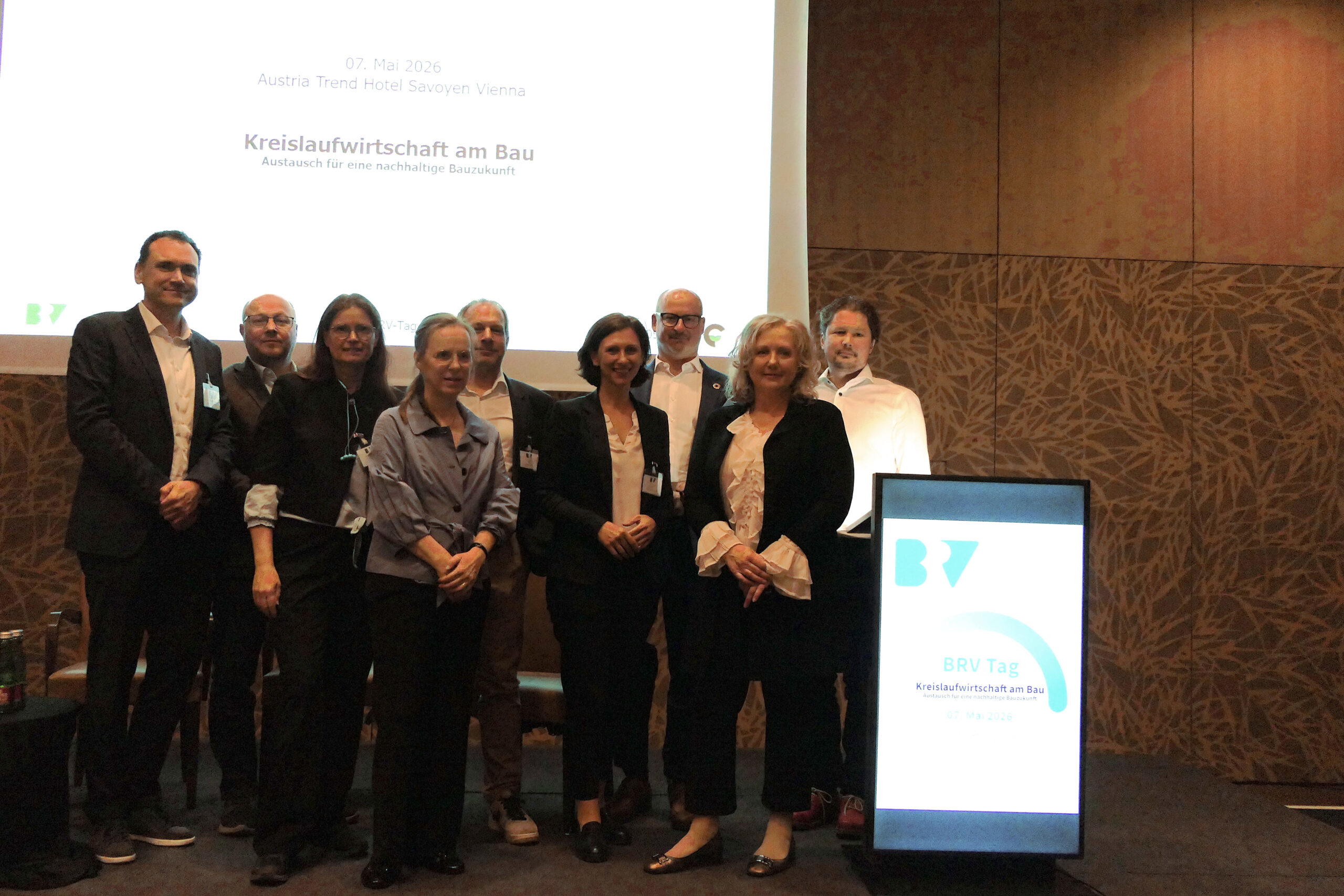 v.l.n.r. Tallafuss, Oberbichler, Formanek, Kraus, Starke, Heil, Kasper, Merta, Jirgal. Copyright: BRV