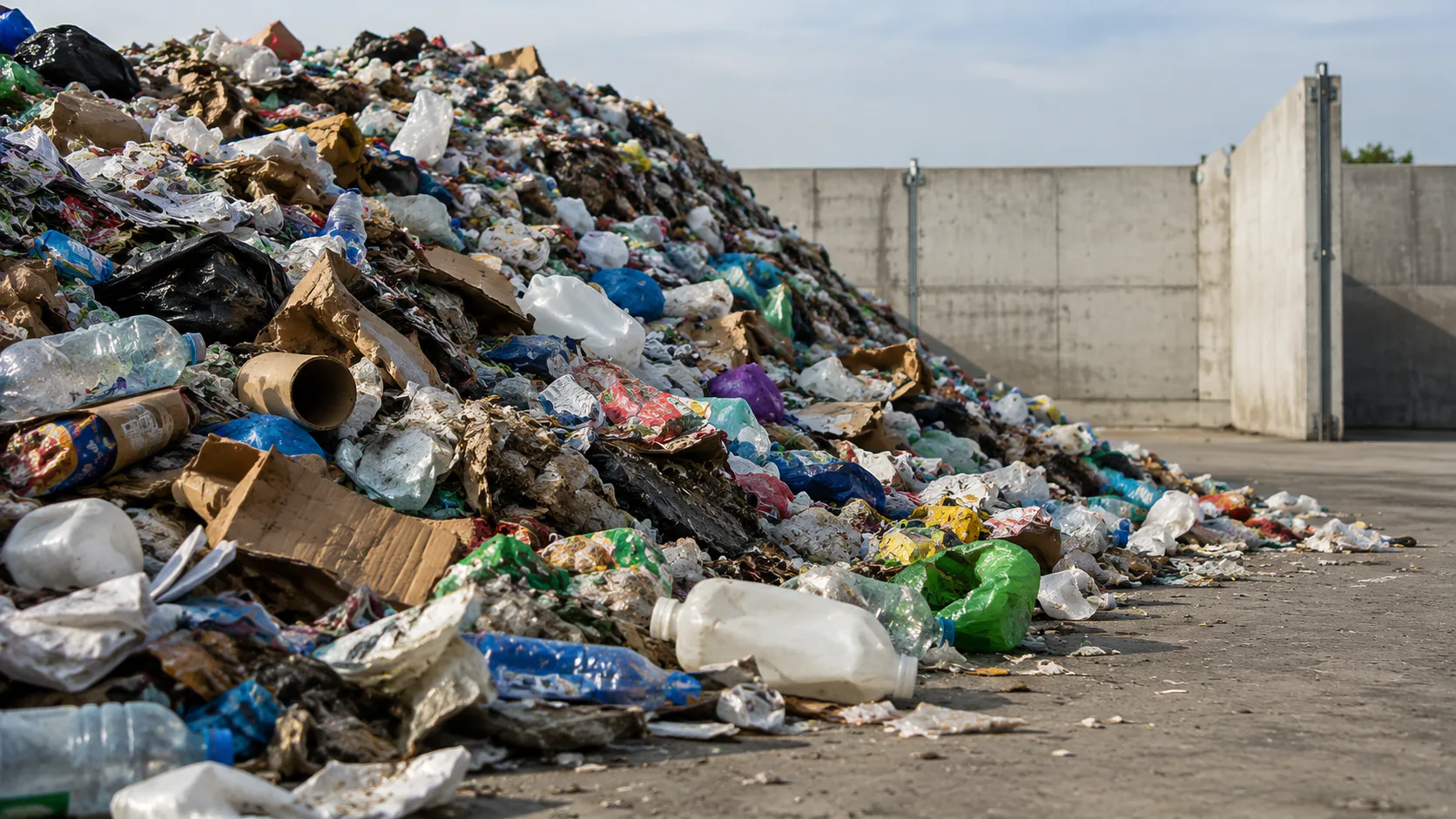 Abfallaufkommen 2024 erneut rückläufig
