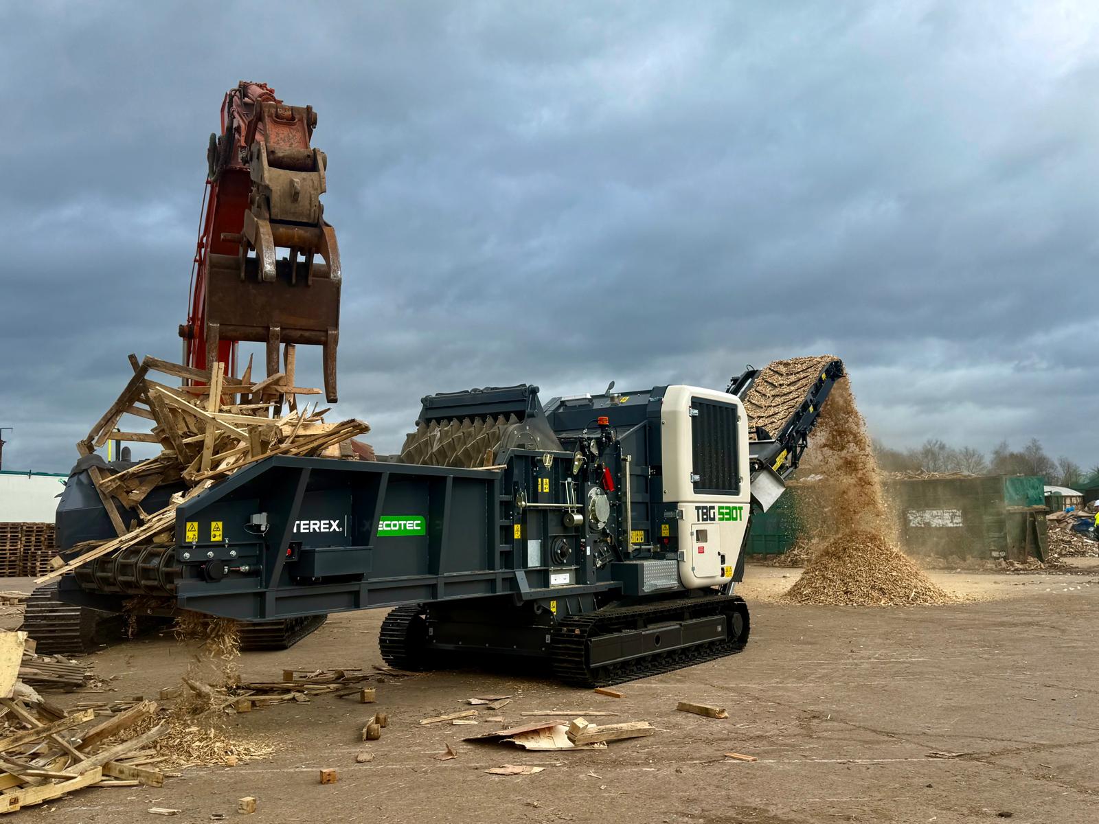 The TBG 530T has been engineered for consistent performance in demanding waste wood applications, with a strong emphasis on efficiency, service access and uptime