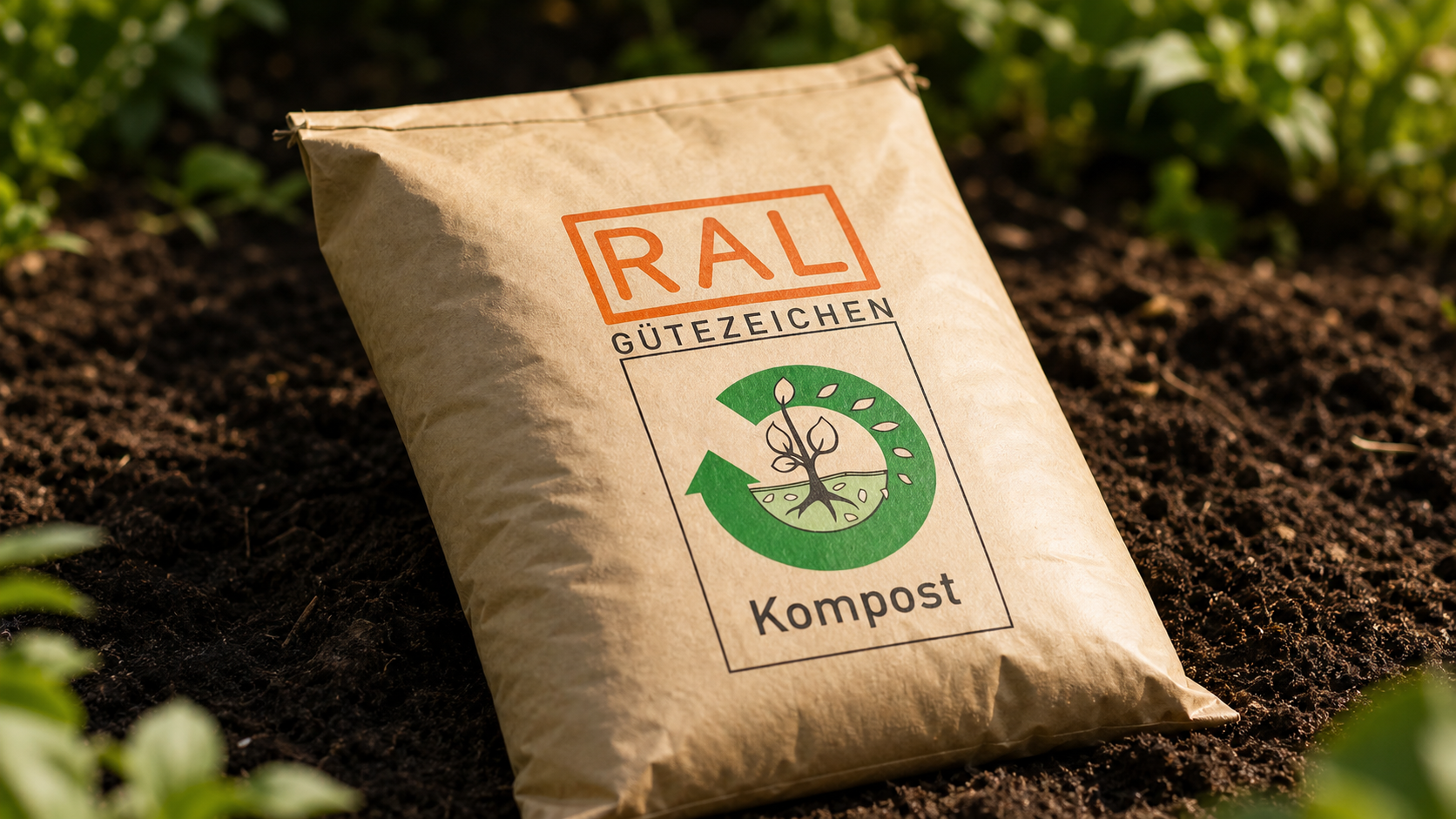 Ab dem 1. Juni 2026 trägt das Gütezeichen Kompost das neue RAL-Design. (Quelle: KI/Claude Sonnet)