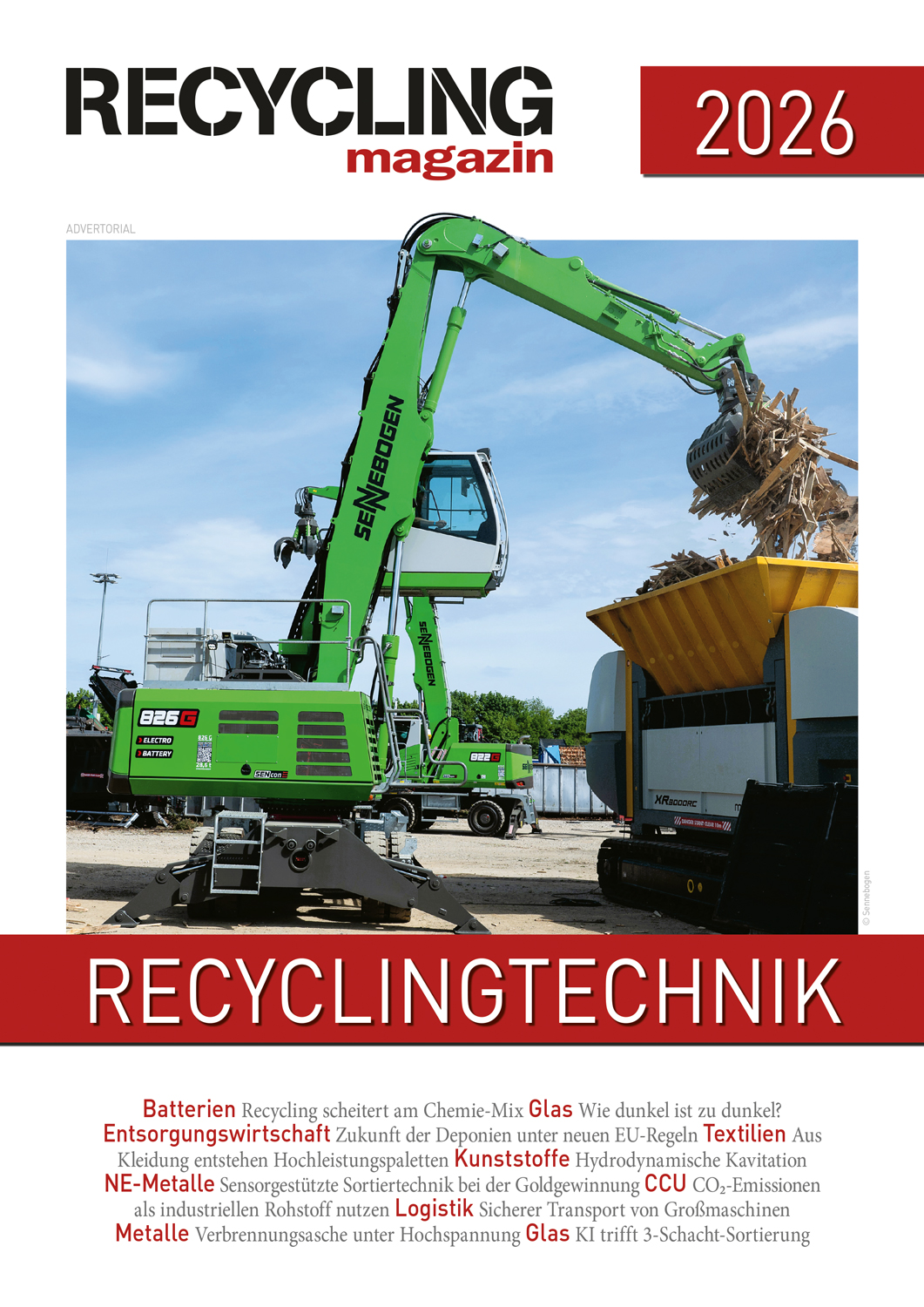 RECYCLING magazin Sonderheft Recyclingtechnik 2026
