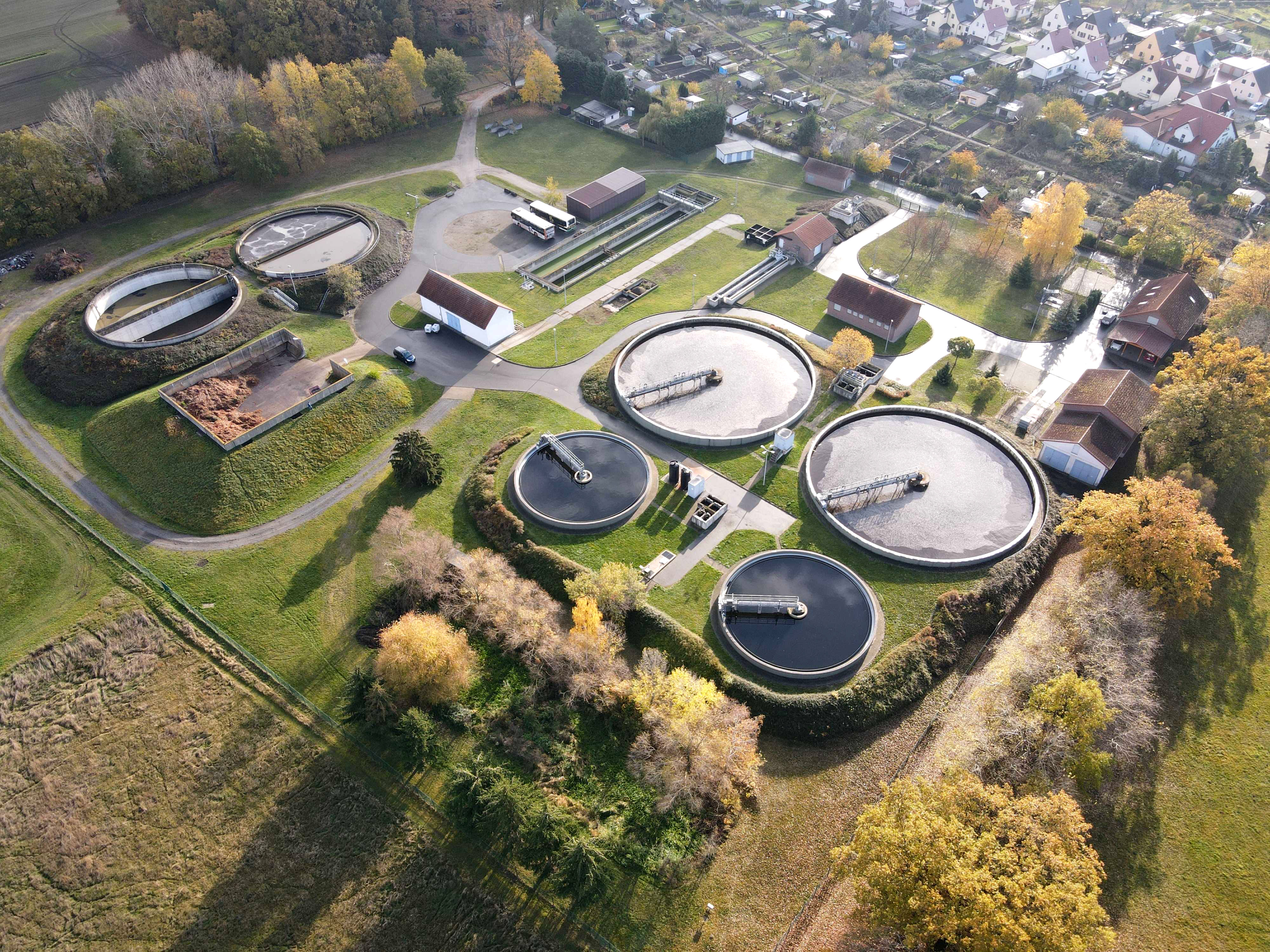 Die Kläranlage Gröditz ist assoziierter Partner des Vorhabens „ReKlär“. 