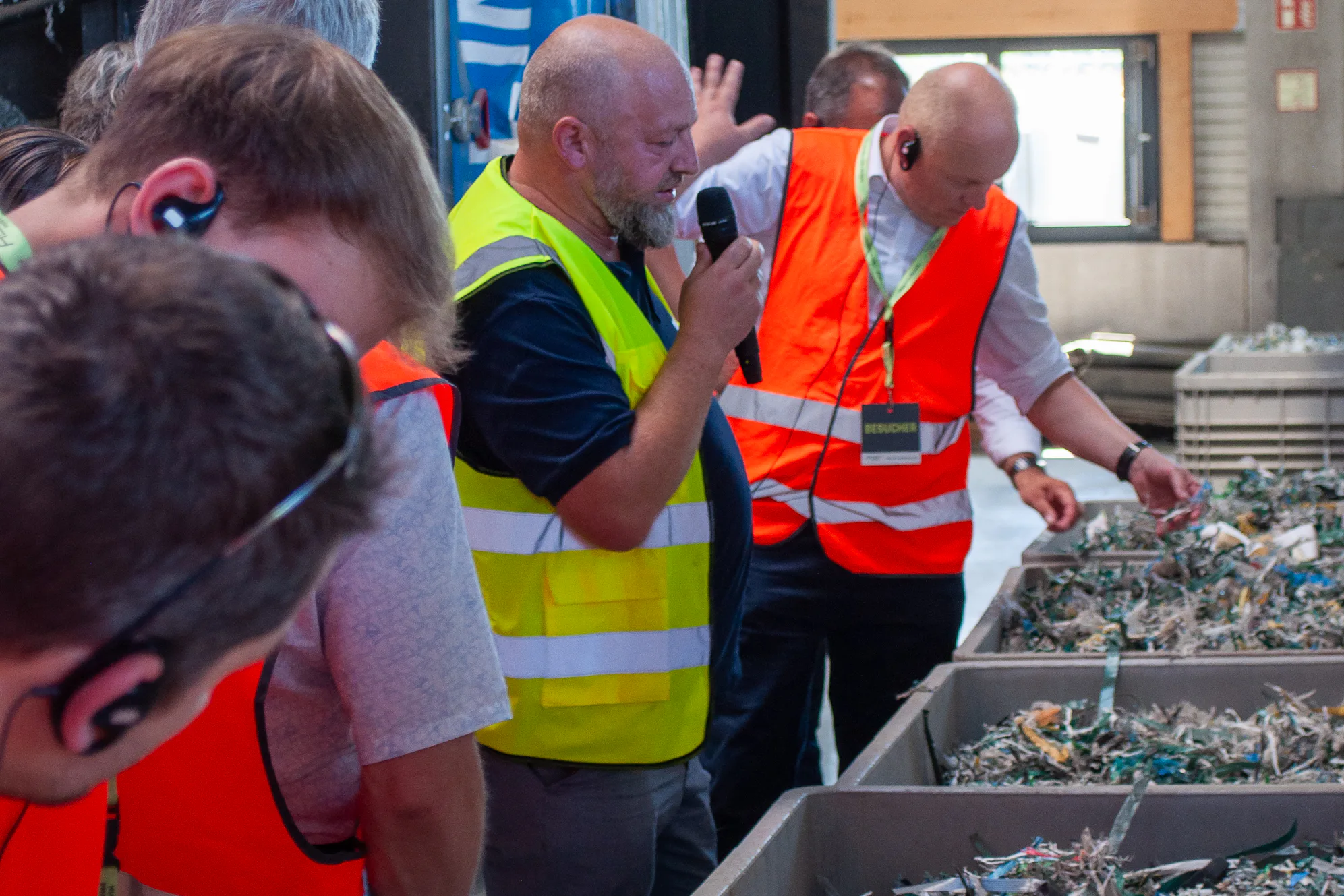 RDG-Plast bereitet schon jetzt Kunststoffabfälle aus der Automobilproduktion auf.
